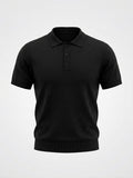 Knit Polo Shirt
