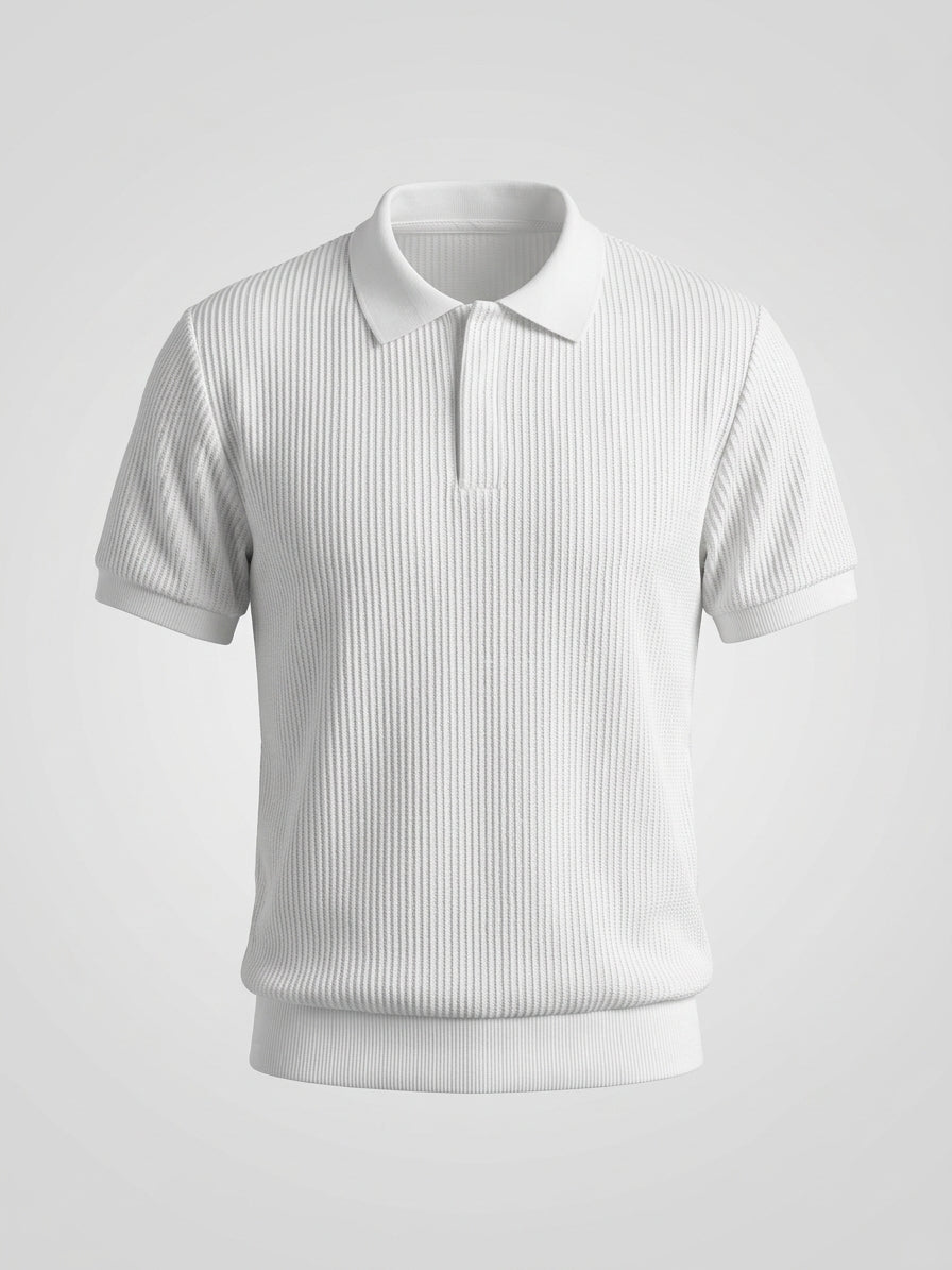 Knit Polo Shirt